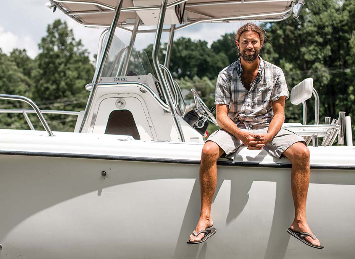 Hendersonville Fishing-Boat Captain Shares the Bounty of his Youth
