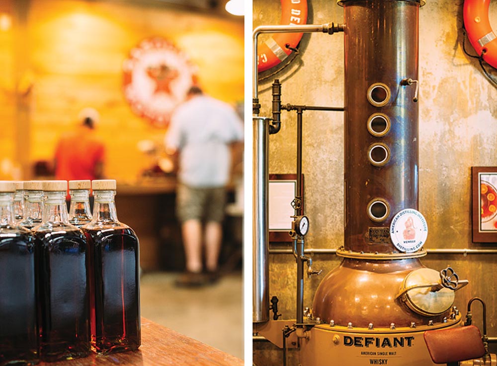 Defiant Whisky hosts a solid-gold event